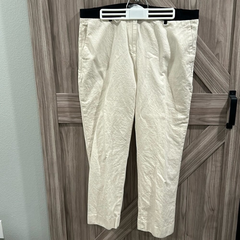 Women’s GAP Tailored Crop Linen Pants, Size 16R. Worn once!